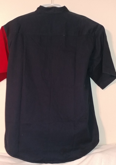 Vintage  MENS TEXAS FLAG CAUSAL SHIRT - Picture 4 of 8